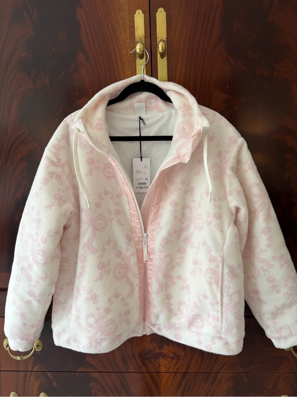 NWT LoveShackFancy x BOGNER FIRE+ICE Chantilly Pink Ninetta3 Jacket L - Picture 12 of 17